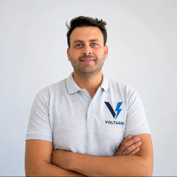 Moutassim Almasri, Geschäftsführer der Voltarik Elektrotechnik GmbH